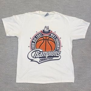 Vintage UConn 1999 Big East Champions T Shirt